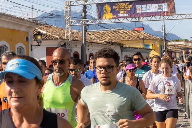 Corrida do Padroeiro, São Sebastião, inscrições, evento esportivo, troféus