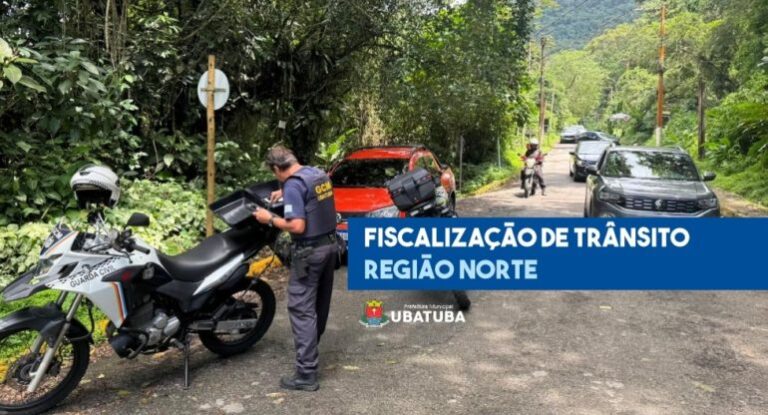 Fiscalização de Trânsito em Ubatuba: 94 Multas Emitidas em Operação Conjunta