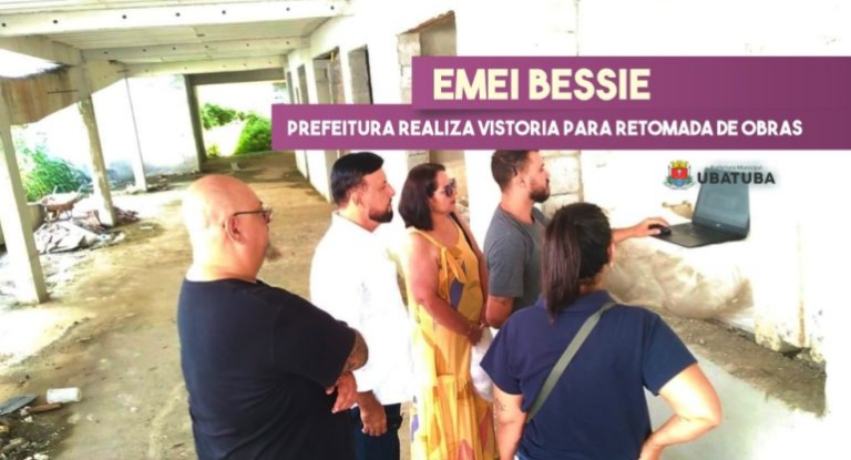 Obra da CEI Bessie em Ubatuba Passa por Vistorias e Será Retomada em 2025