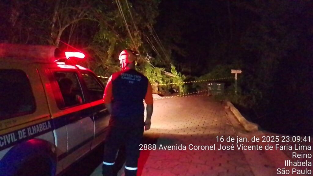 Ventos Fortes Causam Interdição na Estrada de Castelhanos