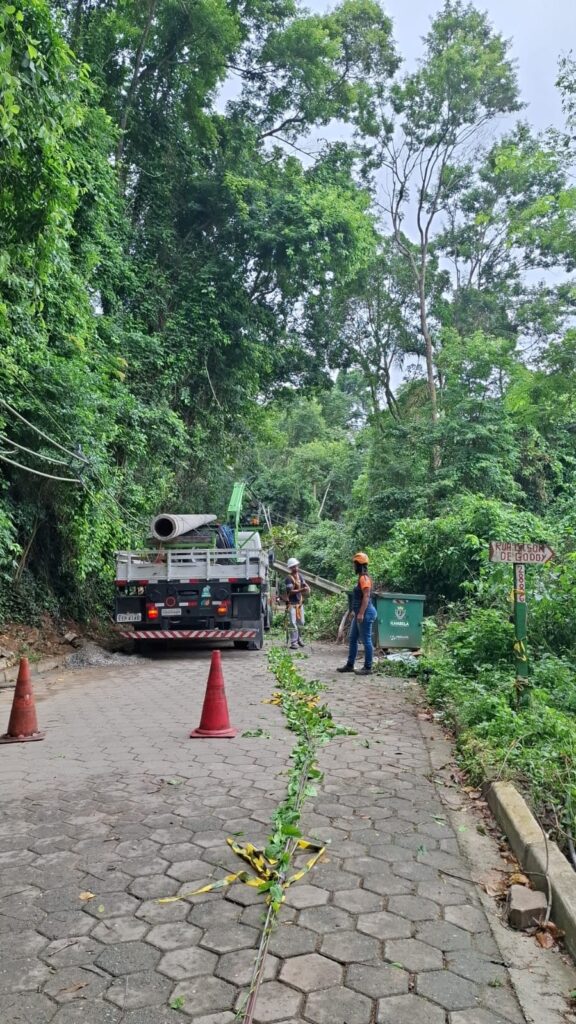 Ventos Fortes Causam Interdição na Estrada de Castelhanos