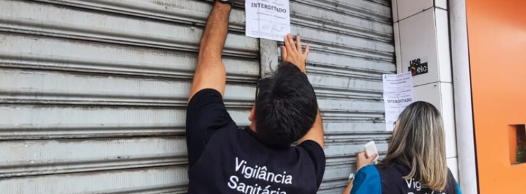 Vigilância Sanitária Fecha Lanchonete no Centro de Caraguatatuba