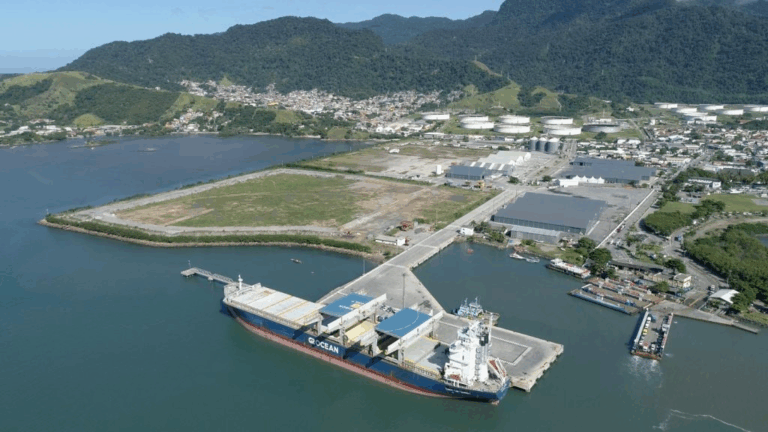 Porto de São Sebastião vai dragar 34 mil m³ de sedimentos e impulsionar logística do litoral paulista