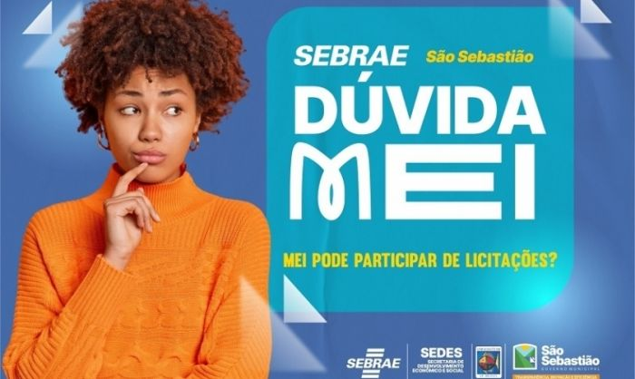 MEIs de São Sebastião podem vender para o governo. Prefeitura oferece orientação e palestra gratuita sobre licitações.