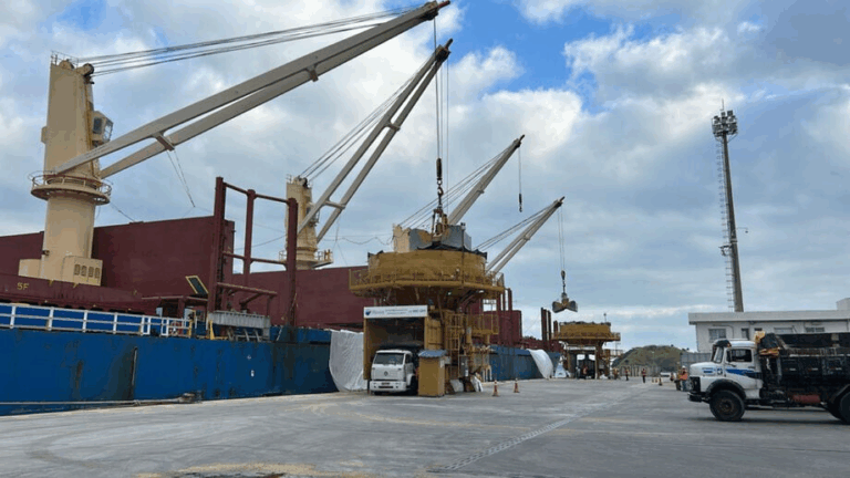 Porto de São Sebastião recebe 27 mil toneladas de trigo argentino após 25 anos e reforça logística nacional.