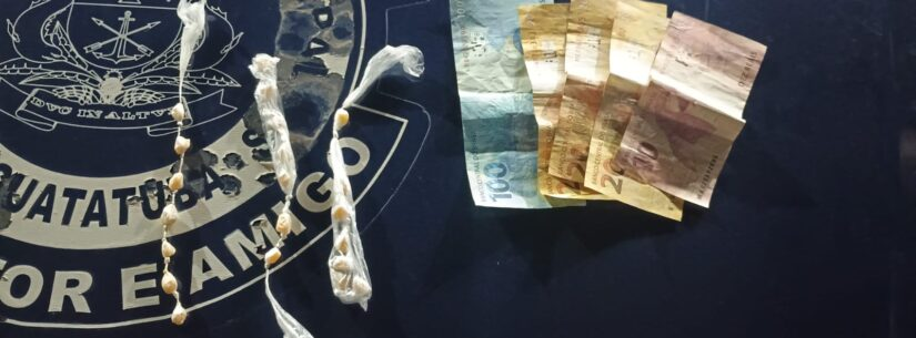 GCM de Caraguatatuba realiza prisões por tráfico, ameaça e captura de foragida em três ocorrências entre os dias 5 e 8 de junho.