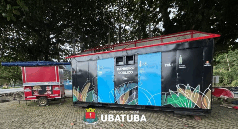 Com recursos da TPA, Ubatuba inicia instalação de 30 banheiros públicos em praias do sul ao norte da cidade. Ação visa conforto e sustentabilidade no turismo.
